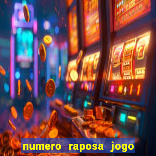 numero raposa jogo do bicho